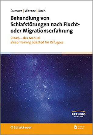 Titelseite der Publikation: Behandlung von Schlafstörungen nach Flucht- oder Migrationserfahrung