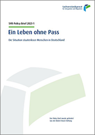 Titelseite der Publikation: Ein Leben ohne Pass