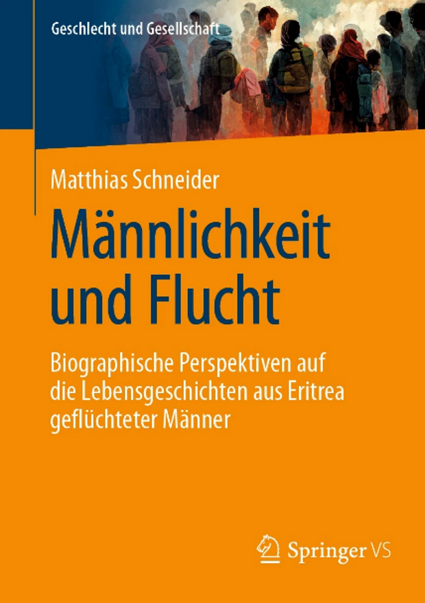 Titelseite der Publikation: Männlichkeit und Flucht