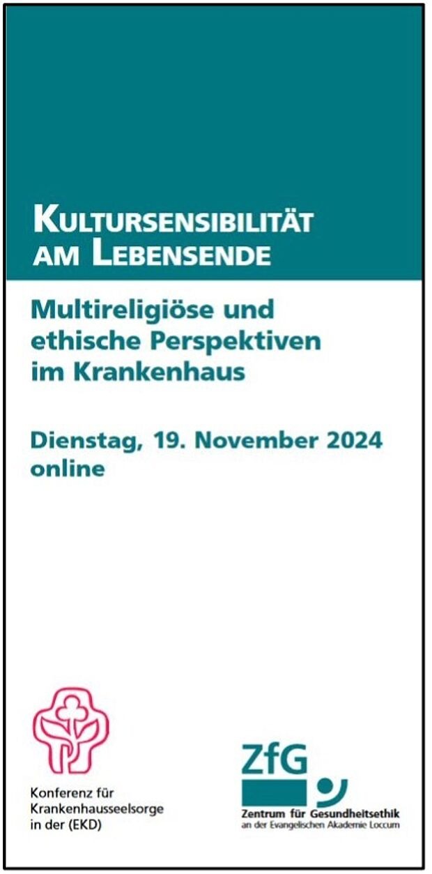 Ankündigungsflyer der Veranstaltung