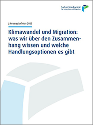 Titelseite der Publikation: Klimawandel und Migration