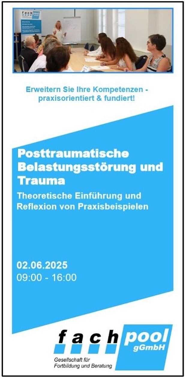 Ankündigungsflyer der Veranstaltung