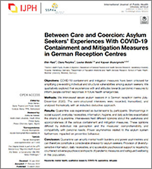 Titelseite der Publikation: Between Care and Coercion