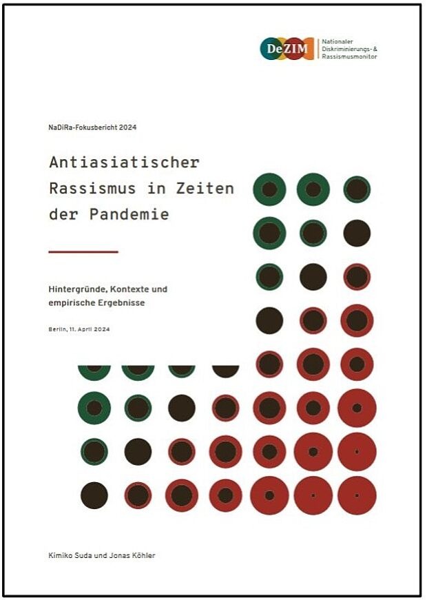 Cover des Berichts Antiasiatischer Rassismus in Zeiten der Pandemie