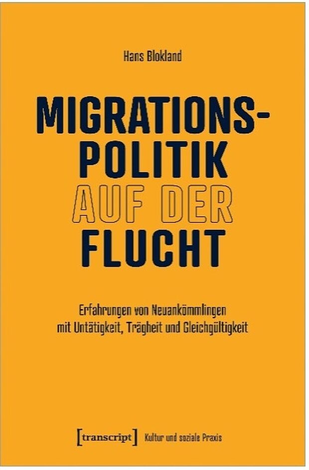 Cover des Buchs Migrationspolitik auf der Flucht