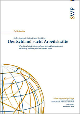 Titelseite der Publikation: Deutschland sucht Arbeitskräfte