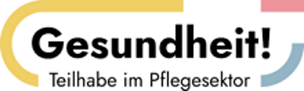 Logo: Gesundheit! Teilhabe im Pflegesektor