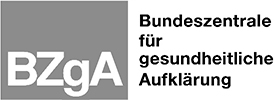 Logo: Bundeszentrale für gesundheitliche Aufklärung (BZgA)